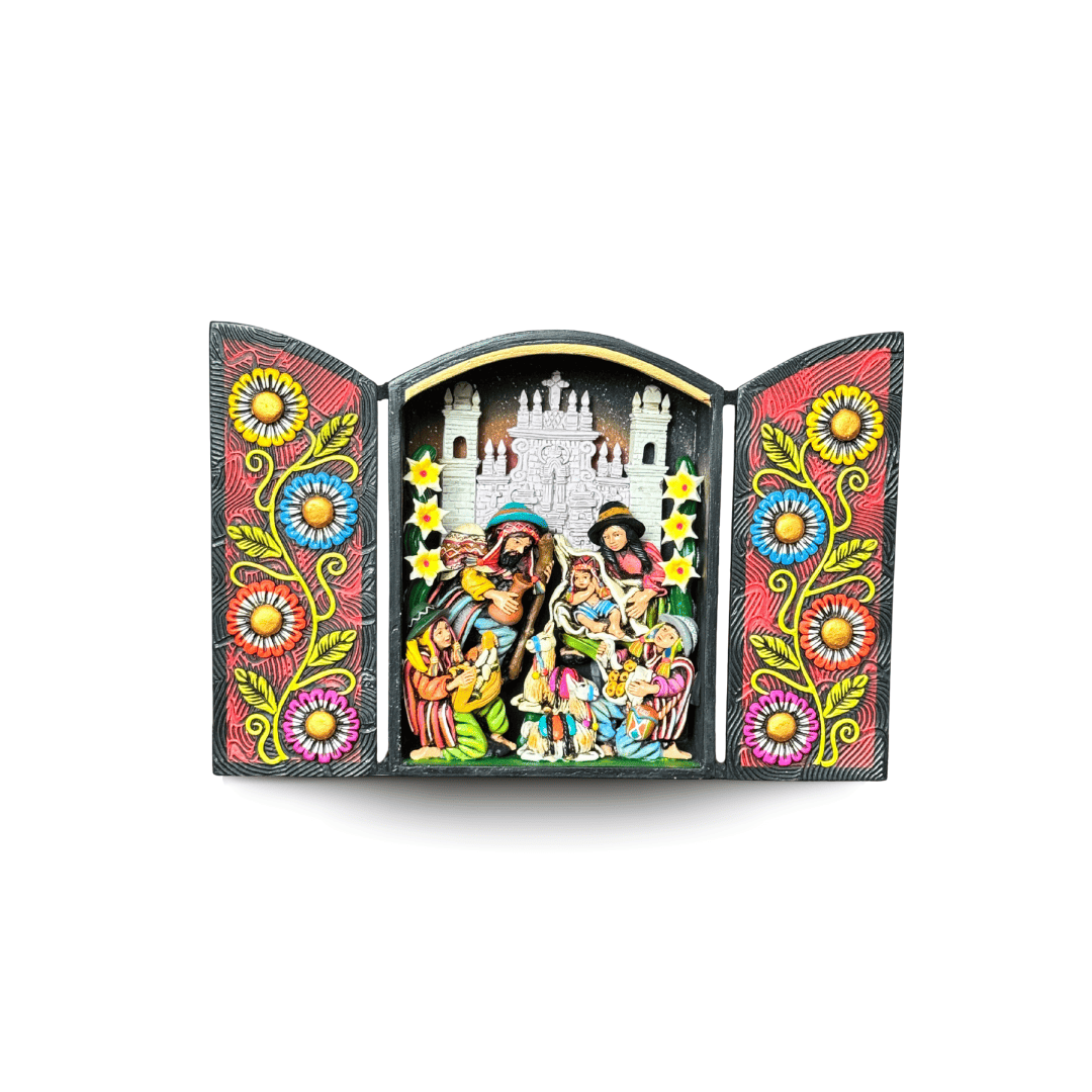 70 Nacimiento Andino con Catedral - Imagen 1