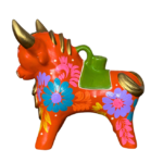 Toritos de Pucara Anaranjado - Imagen 3